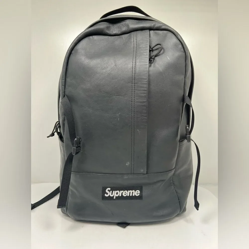 Supreme Black Backpack